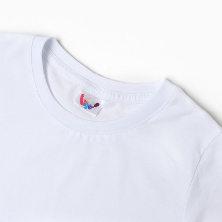 T -shirt for children, white color, height 140 cm-1