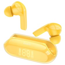 Hoco Ew39, TWS headphones, wireless, vacuum, noise -capture, BT 5.3, 30/300 mAh, yellow