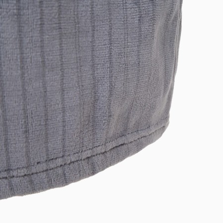 Unisex bathrobe Lovelife "Hygge" color gray, one size, microfiber, 100% p/e, 250 g/m2-7