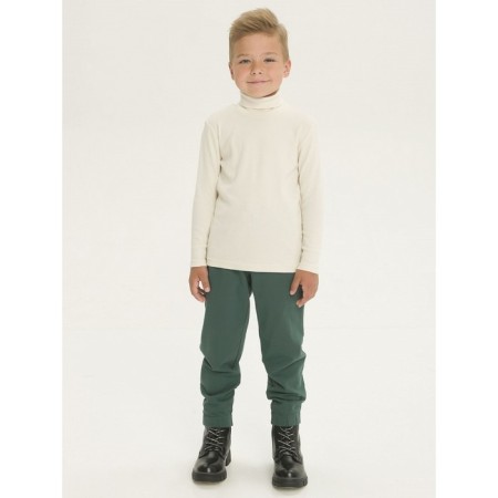 Turtleneck for a boy Pelican, height 110 cm, milk color-3