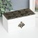 Casket tree "Illusion of geometry" golden-white 16x8x8 cm