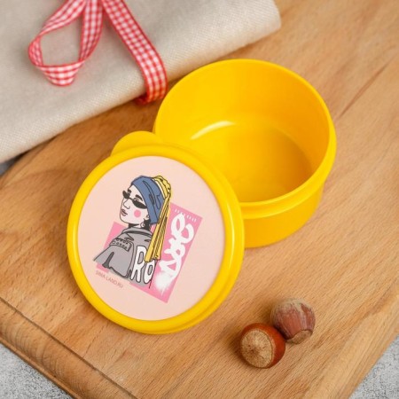 Lunch boxing round "Girl", 150 ml-1