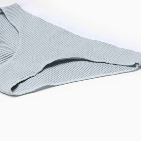 Set of panties of slips minku rubber size 40-42 (white, beige, black) 3 pcs-7