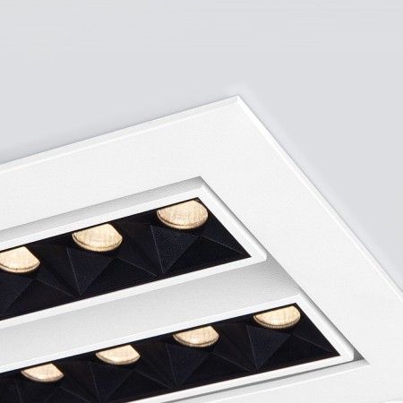 Luminous LED built -in Elektrostandard, Tekki, 186x148x80 mm, 20W, LED, 1300LM, 4200K, white color-2