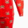 Pajama New Year's Women's KAFTAN cars, red color, size 48-50