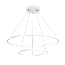 Suspended chandelier Arte Lamp Veritate A2211SP-2WH, LED, 60 W, 70x70x150 cm, 3000 lm, white