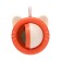 A toy for cats with a cat's mint "rotating cat", 6.9 x 5.5 cm, orange