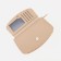 Women's wallet with lightning, beige color