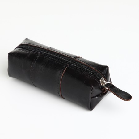 Pocket Key with lightning, textura, length 12.5 cm, ring, black color