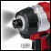 Handword Brightless shock Einhell PXC TE-CI 18 Li, 1/4 ", 2900 rpm, 180 nm, without battery/ZU