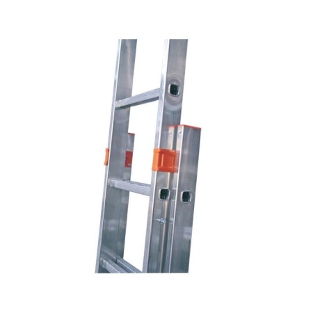 Staircase Krause Monto Fabilo, two -section, aluminum, 15 steps-1