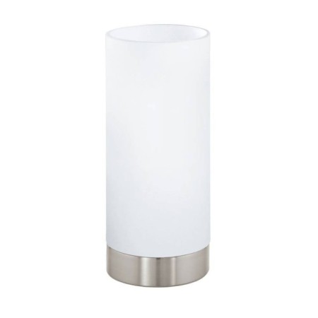 Damasco 1, 1x60W E27 table lamp, Nickel color