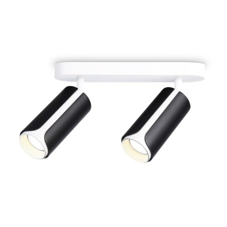 STAST NASTENNE-POTALLY WHOWER WITH AMBRELLA LIGHT, Techno Family, TN51598, 2XGU10, Black, White