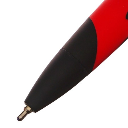 A set of ballpoint pens 36 pieces, 0.1 mm, automatic Vinson, oil blue rod, rubberized body-1