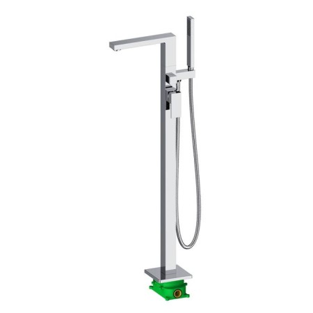 Timo Saona 2210/00Y-CR bath mixer, single-leaf, floor, shower, chromium
