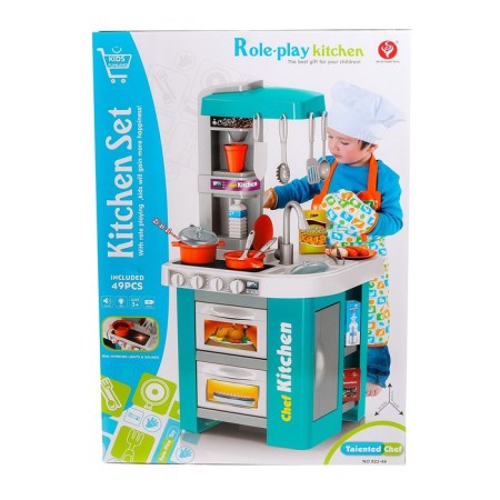 Game module "Kitchen" with accessories, light, sound, 49 items-3