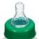 YES MILK flame bottle, classic throat, 150 ml., 0 months, cylinder, green color