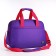 Sports bag with lightning, external pocket, long belt, purple/pink color
