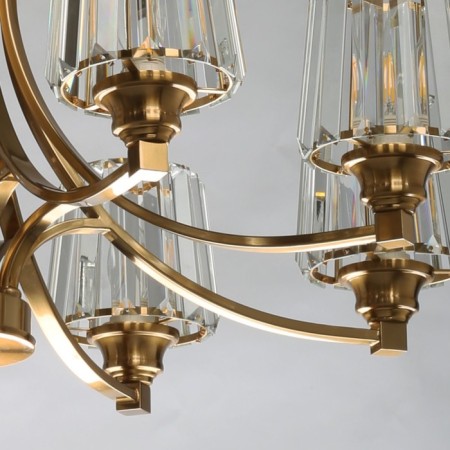 Ilvita chandelier, size 80x95x80 cm, 480W 8xe14 IP 20-8