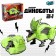 Hasmosavr robot-dinosaurus, transforms into an egg, green color
