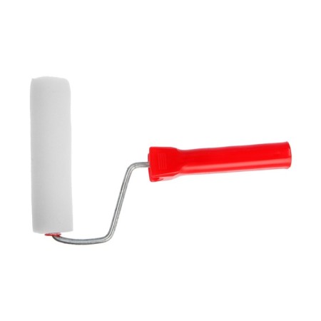 Roller crowbar, foam rubber, 150 mm, handle d = 6 mm, d = 16 mm, 2 spare fur coats-2