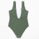 Swimsuit Squat Basic Minaku, green color, size 48