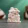 Фигура "Бог моря" коричневая, 4х4х3см