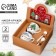 A set of ceramics "Hedgehog", a mug of 180 ml 2 pcs, a spoon 2 pcs, the color is white