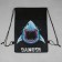 Danger shoe bag, non -packed canvas, size 30 x 40 cm