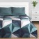Bed linen Ethel 2 joint venture "Diamond" (type 2) 175x210 cm, 200x210 cm, 50x70 cm - 2 pcs, maco -Satin