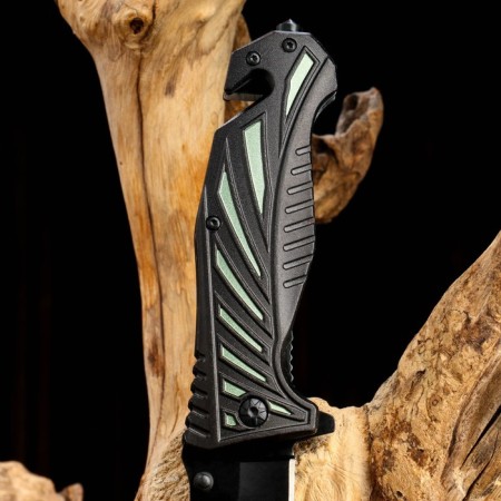 Folding "Admiral" semi -automatic, 10cm, blade 4cm-4