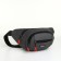 Lightning waist bag, 3 outer pockets, gray color
