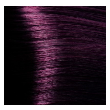 Kapous hair cream with hyaluronic acid, 6.2 Dark blond, purple, 100 ml