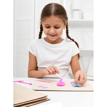 A set of 5 burning boards, A4, 3 mm-3