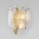 Wall lamp Bogate’s Leaf 369/3, E14, 3x40W, 320x160x340 mm, brass color