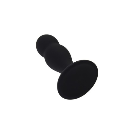 Anal sleeve Erotist Hidro M, silicone, black color, 10.5 cm-2