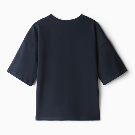 Children's Minaku T -shirt, blue color, height 140 cm-9