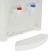 Lesoto 34 tk water cooler, only heating, 550 watts, white