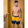 Male ISee shorts, size 50, blue, yellow color
