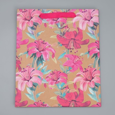 Package Gift Crafts Vertical, Packaging, Flowers, Ml 23 x 27 x 11.5 cm-4