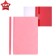 Calligrata, A4, 120 μm, pink, transparent top folder