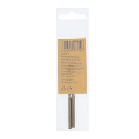 Tundra metal drill, HSS-CO (5% cobalt), cylindrical tail., 3.5 mm, 2 pcs.-4
