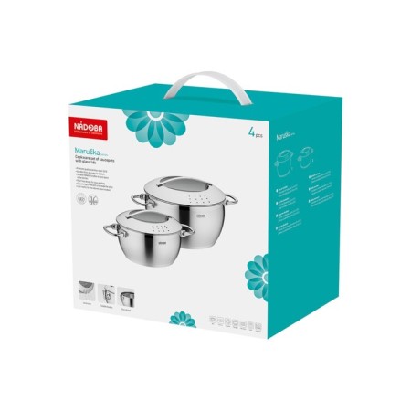 Nadoba Maruska pan set, 2 pcs: 2.8 l, 5.5 l-12