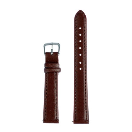 Solomon watch strap, 14 mm, genuine leather, L-18 cm, brown-1