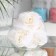 Soap roses, white, set 6 pcs.