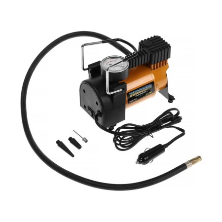 Car compressor, metallic, 30 l/min to the SkyWay cigarette lighter Tornado, AS-580, S02001022-12