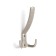 Hook furniture tundra TKT001, three -rod, satin nickel
