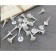The basis for creativity and decor “Rod with a hat”, set of 25 pcs., Size 1 pc. - 2.9 × 1.5 cm