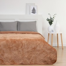Elite cover with fur, 160x220 cm, PE100%