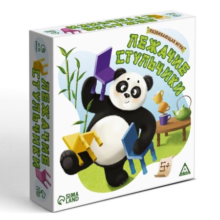 Board game developing "Sly chairs", 30 cards, 5+-5